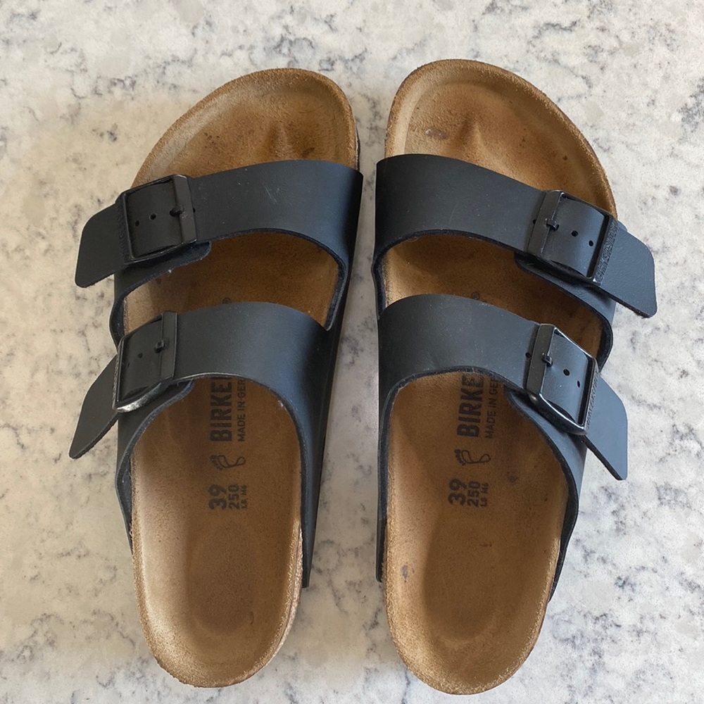 Black Birkenstocks